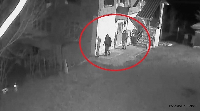 Evi ateşe verirken güvenlik kamerasına yakalandılar, serbest kaldılar