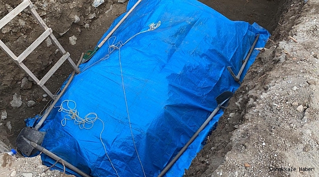 Evin temelinde çıkan tarih merak konusu oldu