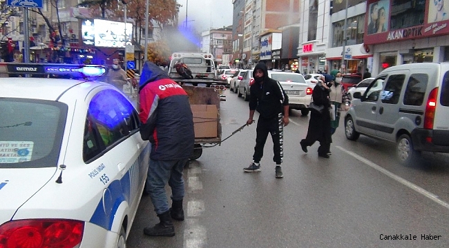 Evrakları eksik olan hurdacının ekmek teknesi bağlandı