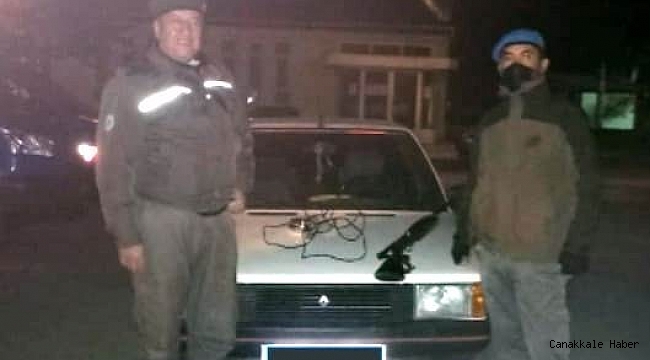 Far avı yaptılar, otomobillerinden oldular