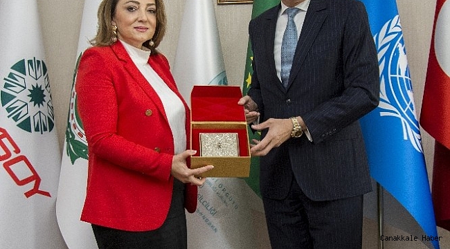 Fas&#039;ın Ankara Büyükelçisi Lazreq, ULUSKON Genel Merkezi&#039;ni ziyaret etti