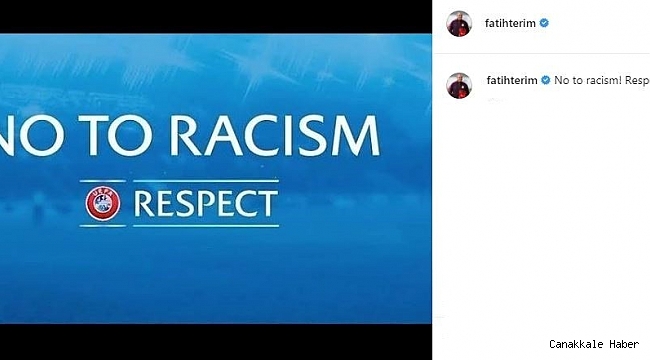 Fatih Terim'den Başakşehir'e destek