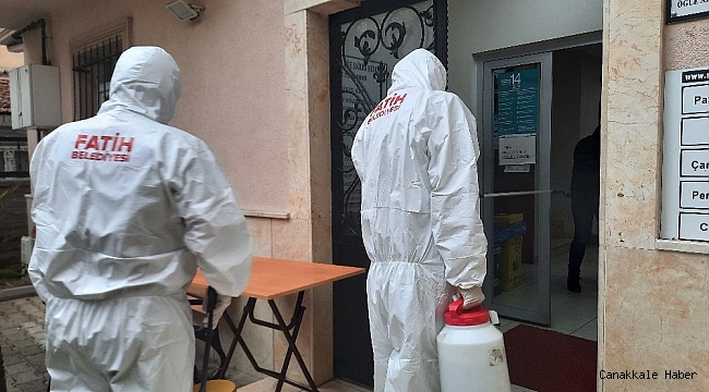 Fatih&#039;te Aile Sağlığı Merkezleri dezenfekte edildi