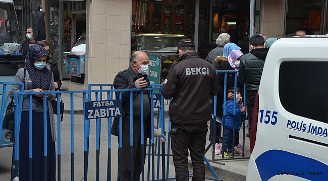 Fatsa&#039;da işlek caddelerde HES kodu uygulaması