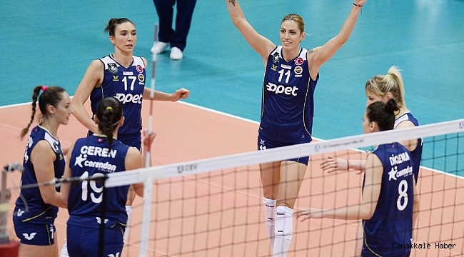 Fenerbahçe, CEV Şampiyonlar Ligi'nde 2'de 2 Yaptı