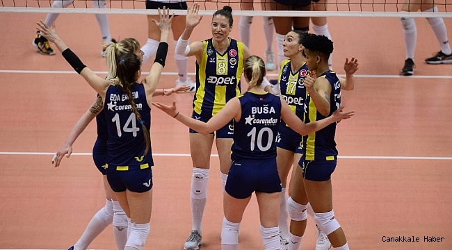 Fenerbahçe Kadın Voleybol Takımı CEV Şampiyonlar Ligi ilk maçında galip