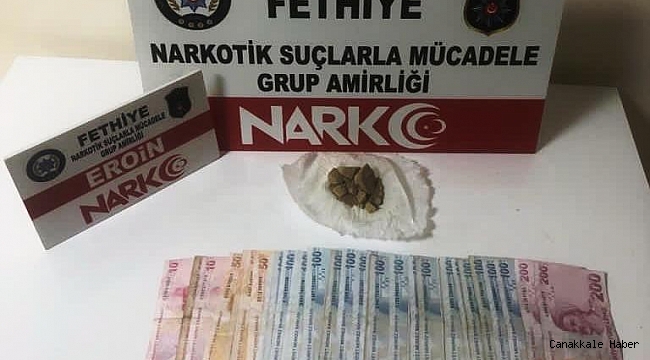 Fethiye&#039;de uyuşturucu operasyonu