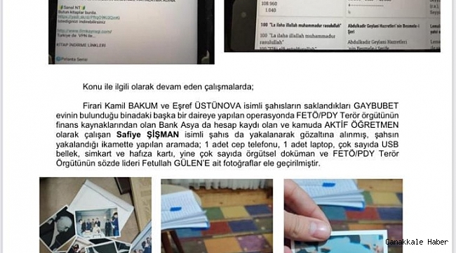 FETÖ üyeliğinden aranan kadın öğretmen hücre evinin bulunduğu binada yakalandı
