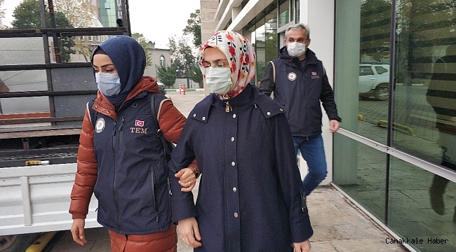 FETÖ&#039;nün mahrem evinde yakalanan kadın öğretmen tutuklandı