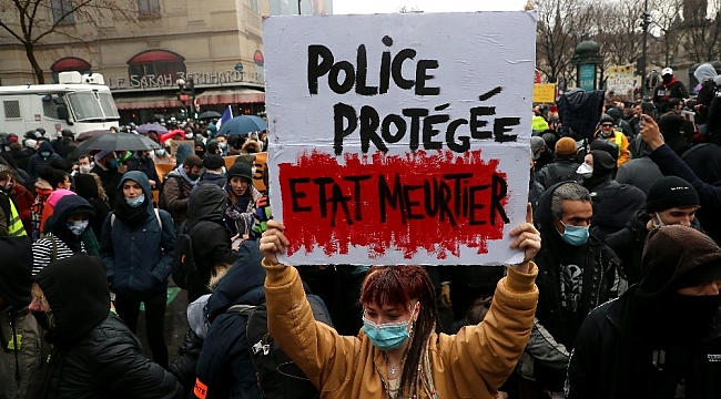 Fransa'daki protestolarda gözaltı sayısı 142'ye yükseldi