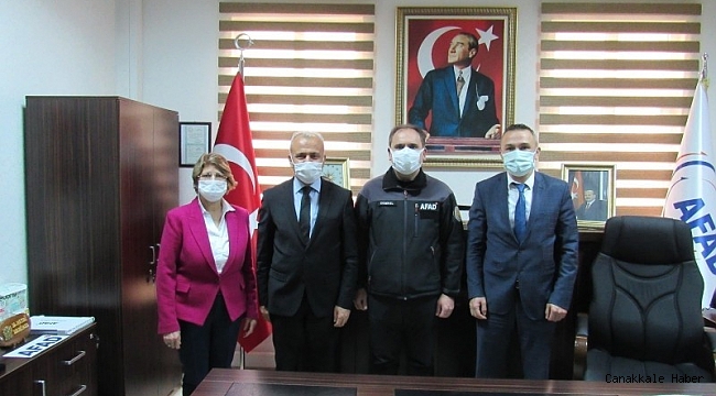 GAMER Başkan Yardımcısı Sarı&#039;dan AFAD&#039;a ziyaret