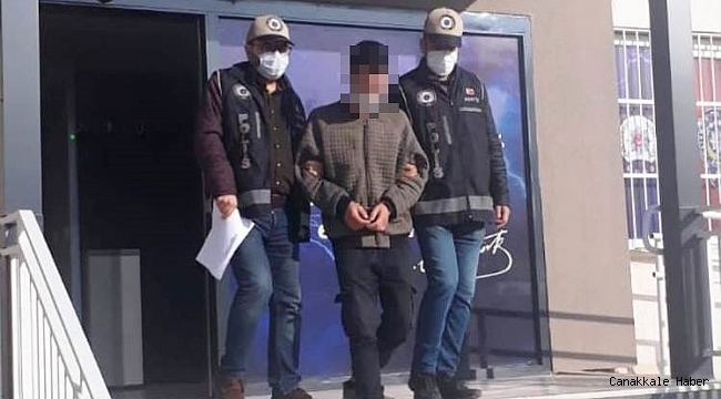 Gaspçı saklandığı evde yakalandı