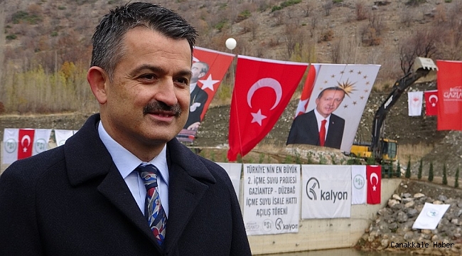 Gaziantep&#039;in 30 yıllık su sorunu çözüldü