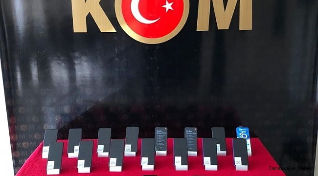 Gaziantep&#039;te 18 adet kaçak cep telefonu ele geçirildi