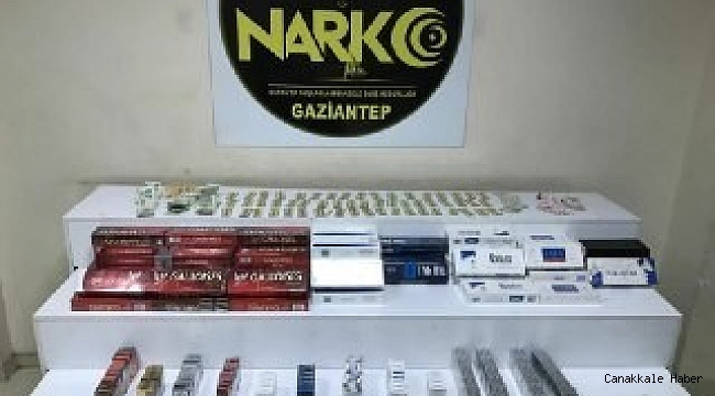 Gaziantep&#039;te 63 şüpheli şahsa uyuşturucudan işlem