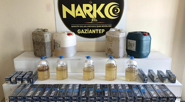 Gaziantep&#039;te 75 kilo metamfetamin ele geçirildi