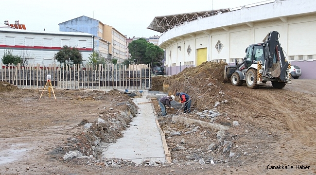 Gebze&#039;nin yeni futbol sahası için çalışmalar sürüyor