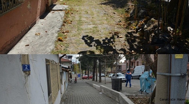 Gediz&#039;de yol ve otopark çalışmaları devam ediyor