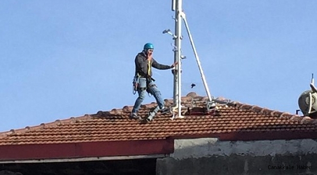 Gelen tepkilere rağmen ev benim dedi baz istasyonun kurulmasına izin verdi