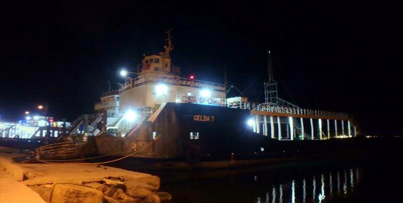 Gelibolu’da bir feribota işlem yapıldı