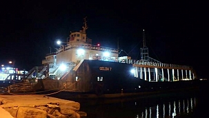 Gelibolu’da bir feribota işlem yapıldı