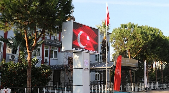 Gençlik Spor İl Müdürlüğü&#039;ne Led ekranlı billboard kuruldu