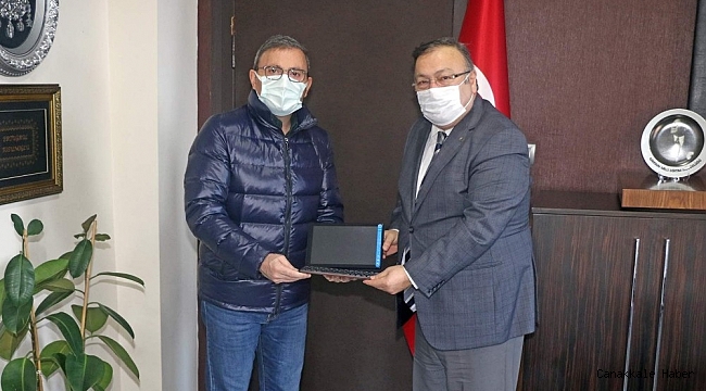 Giresun Ticaret ve Sanayi Odası&#039;ndan 55 adet tablet bilgisayar bağışı