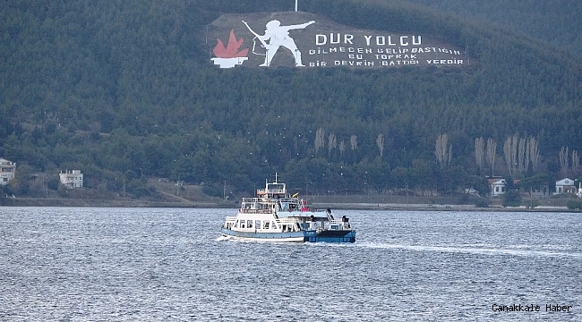 Gökçeada seferlerine fırtına engeli