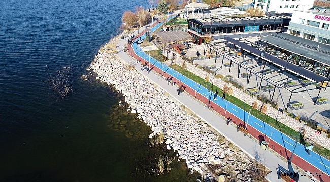 Gölbaşı Belediyesi 1. Etap bisiklet yolunu tamamladı