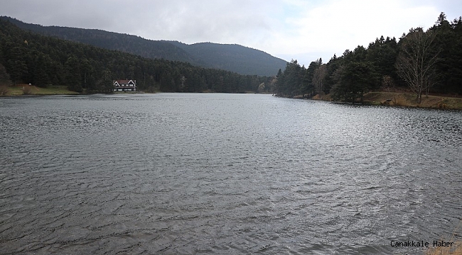 Gölcük Tabiat Parkı, sokağa çıkma yasağında sessizliğe büründü