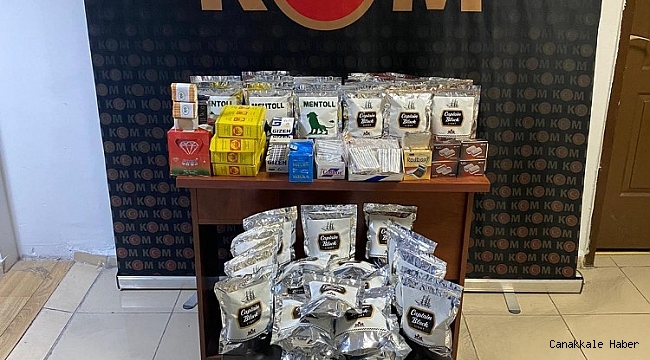 Gümrük kaçağı makaron operasyonu