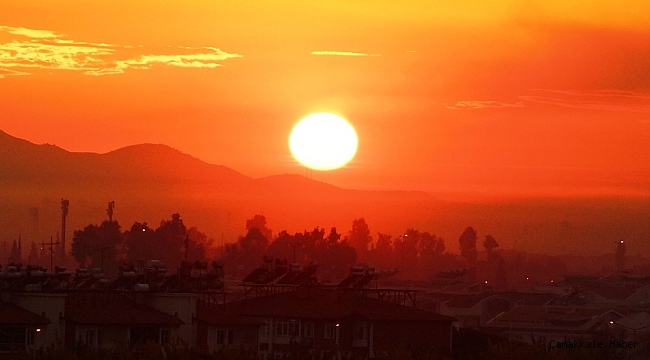 Günbatımı hayran bıraktı