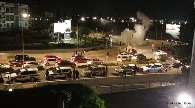 Güney Kıbrıs&#039;ta olaylı gece