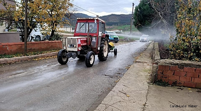 Güngören mevkii dezenfekte edildi