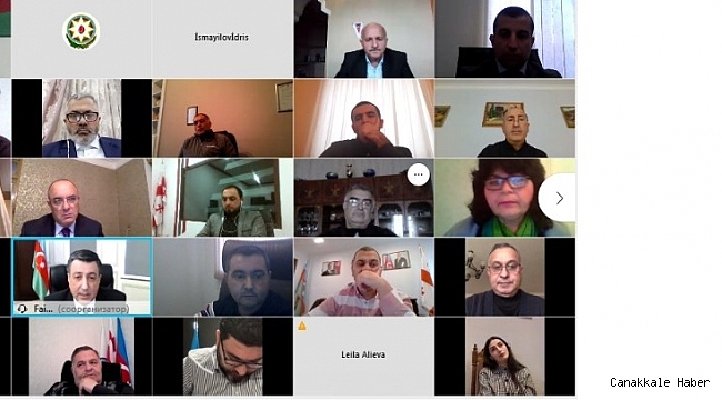 Gürcistan&#039;da Azerbaycan&#039;ın Ulusal Lideri Aliyev için online anma