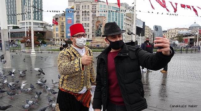 Güvercinlerin ağabeyi kısıtlama günlerinde kuşları unutmadı