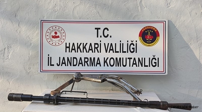 Hakkari kırsalında silah ve patlayıcı ele geçirildi
