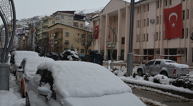 Hakkari'de 74 yerleşim yeri ulaşıma kapandı