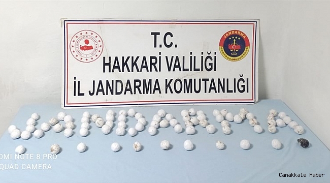 Hakkari&#039;de uyuşturucu ve kaçak sigara ele geçirildi