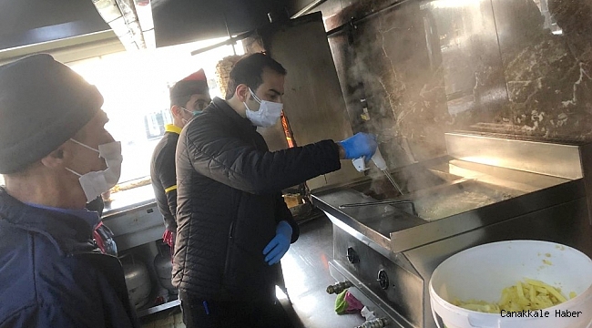 Hakkari&#039;deki iş yerlerinde yağ ölçümü