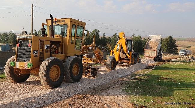 Haliliye kırsalında yeni yapılan yollar hizmete sunuluyor