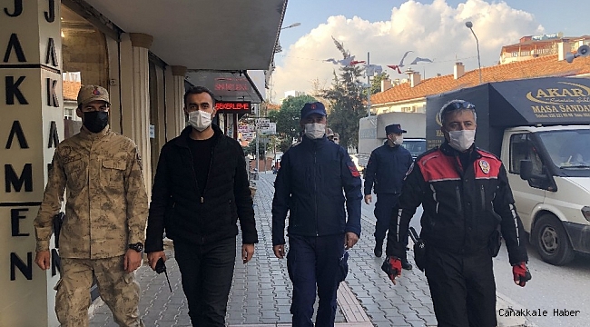 Hatay&#039;da güvenlik güçlerinden maske denetimi