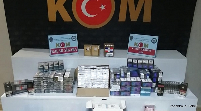 Hatay&#039;da kaçak tütün ve içki operasyonu