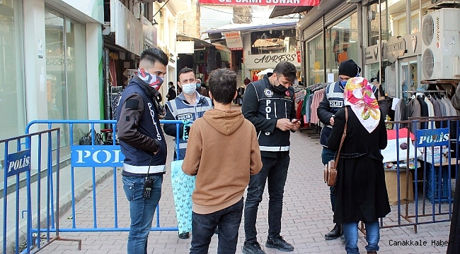 Hatay'da tarihi çarşıda HES kodu dönemi