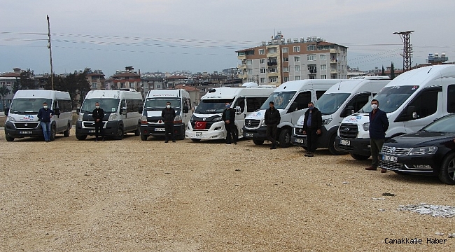 Hataylı servisçiler, 300 araçlık filoyu filyasyon ekibine tahsis etti