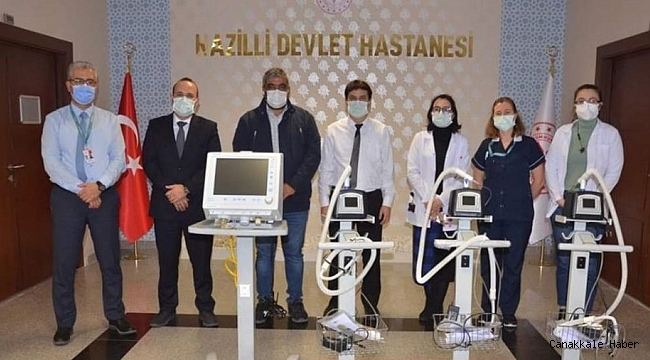 Hayırsever iş insanlarından Nazilli Devlet Hastanesi&#039;ne tıbbı cihaz bağışı