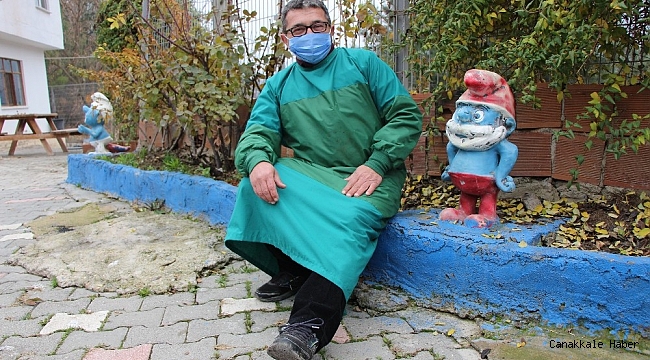 Hayvan barınağının &#039;Şirinler&#039;i