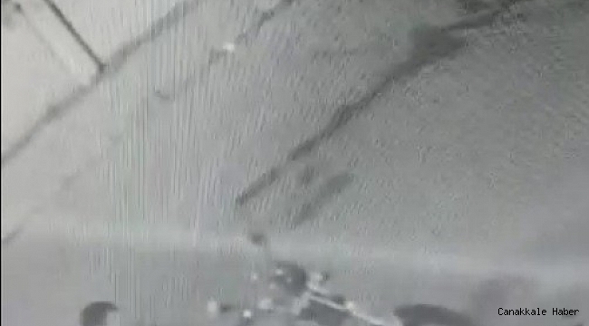 Hırsızın rahatlığı kameralara yansıdı