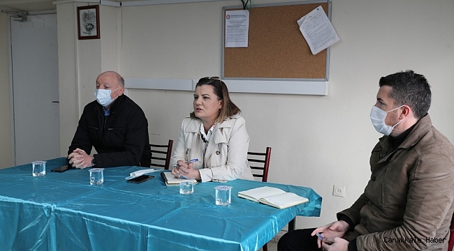 Hürriyet Fen İşleri Müdürlüğü ekipleriyle bir araya geldi