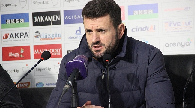 Hüseyin Çimşir: &quot;Bugün kendi sahamızda kazanmak istiyorduk ama maalesef kaybettik&quot;